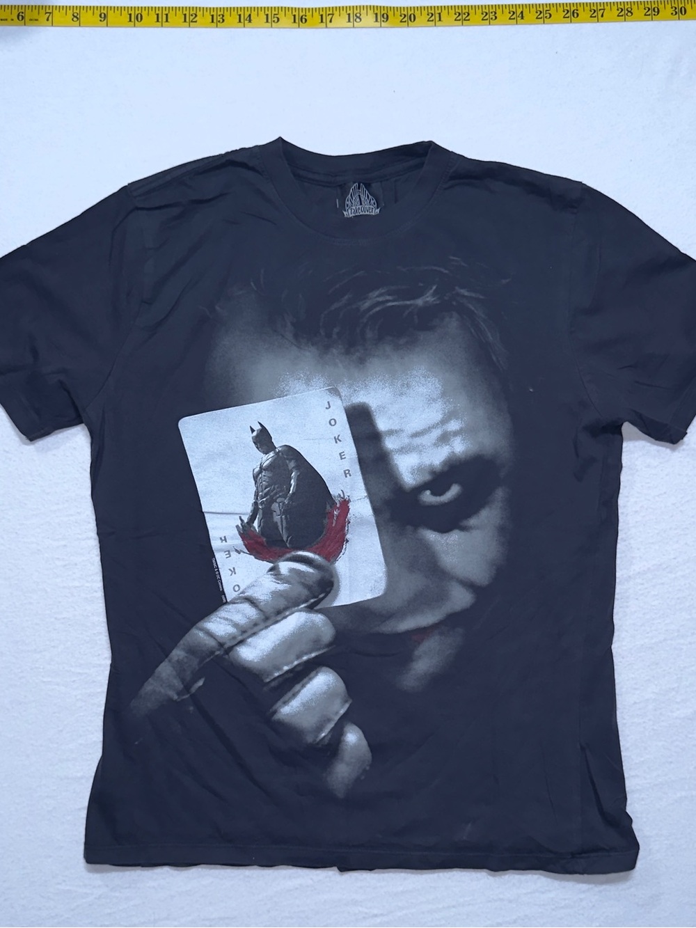 The Joker heath ledger Graphic T-Shirt - Black